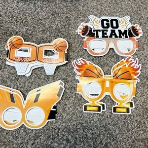 Basketball Themed Party Glasses Set